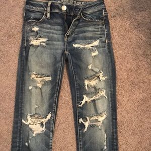 American Eagle jeans size 0 regular.